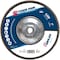 Weiler 7" Tiger Paw Abrasive Flap Disc, Flat (TY27), 80Z, 5/8"-11 UNC 51143 - alternate 1